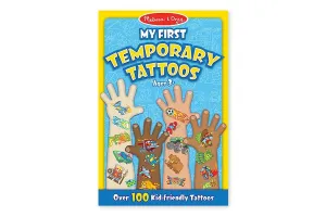 Melissa & Doug My First Temporary Tattoos - Blue