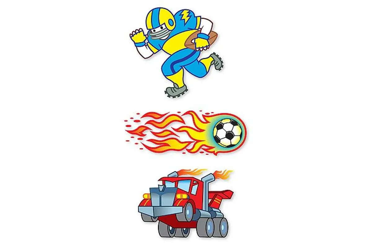 Melissa & Doug My First Temporary Tattoos - Blue