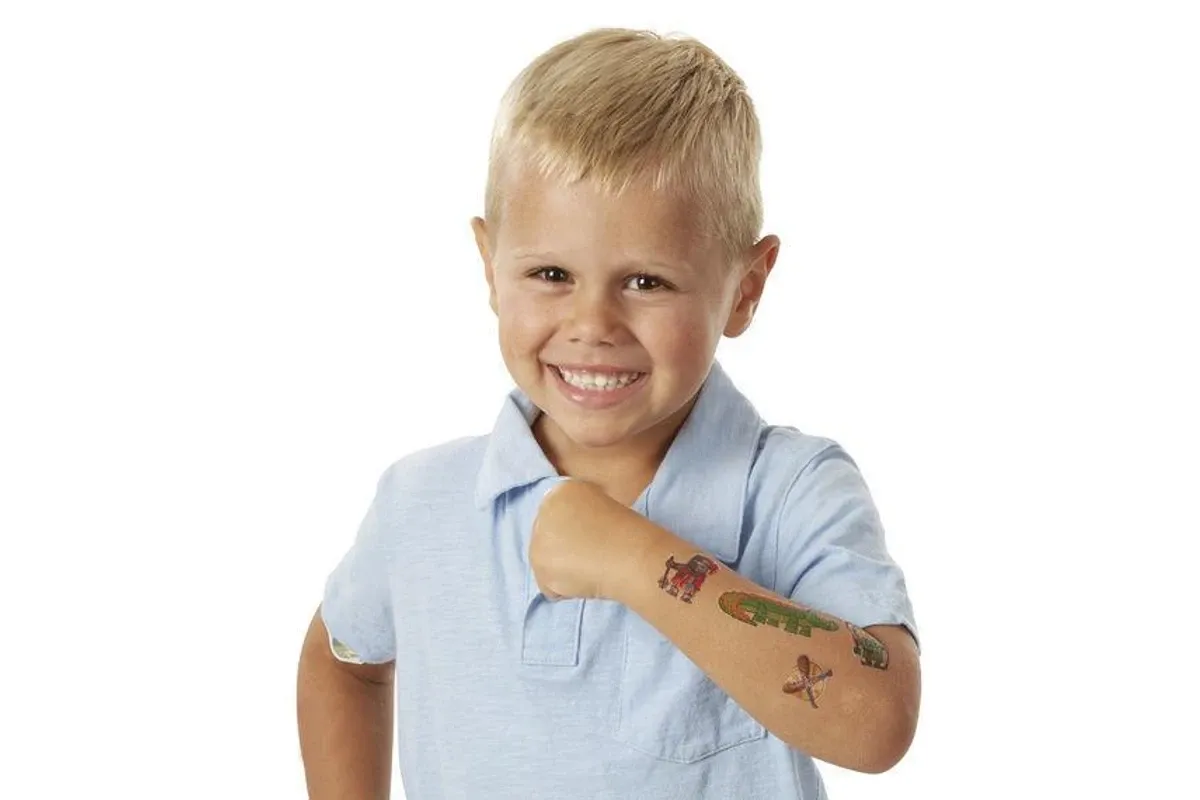 Melissa & Doug My First Temporary Tattoos - Blue