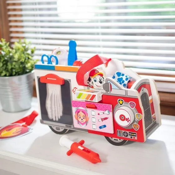 Melissa & Doug PAW Patrol Marshall's Wooden Rescue Caddy
