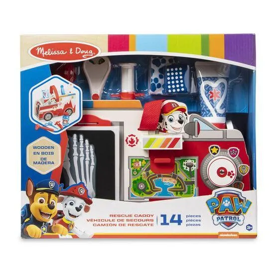 Melissa & Doug PAW Patrol Marshall's Wooden Rescue Caddy