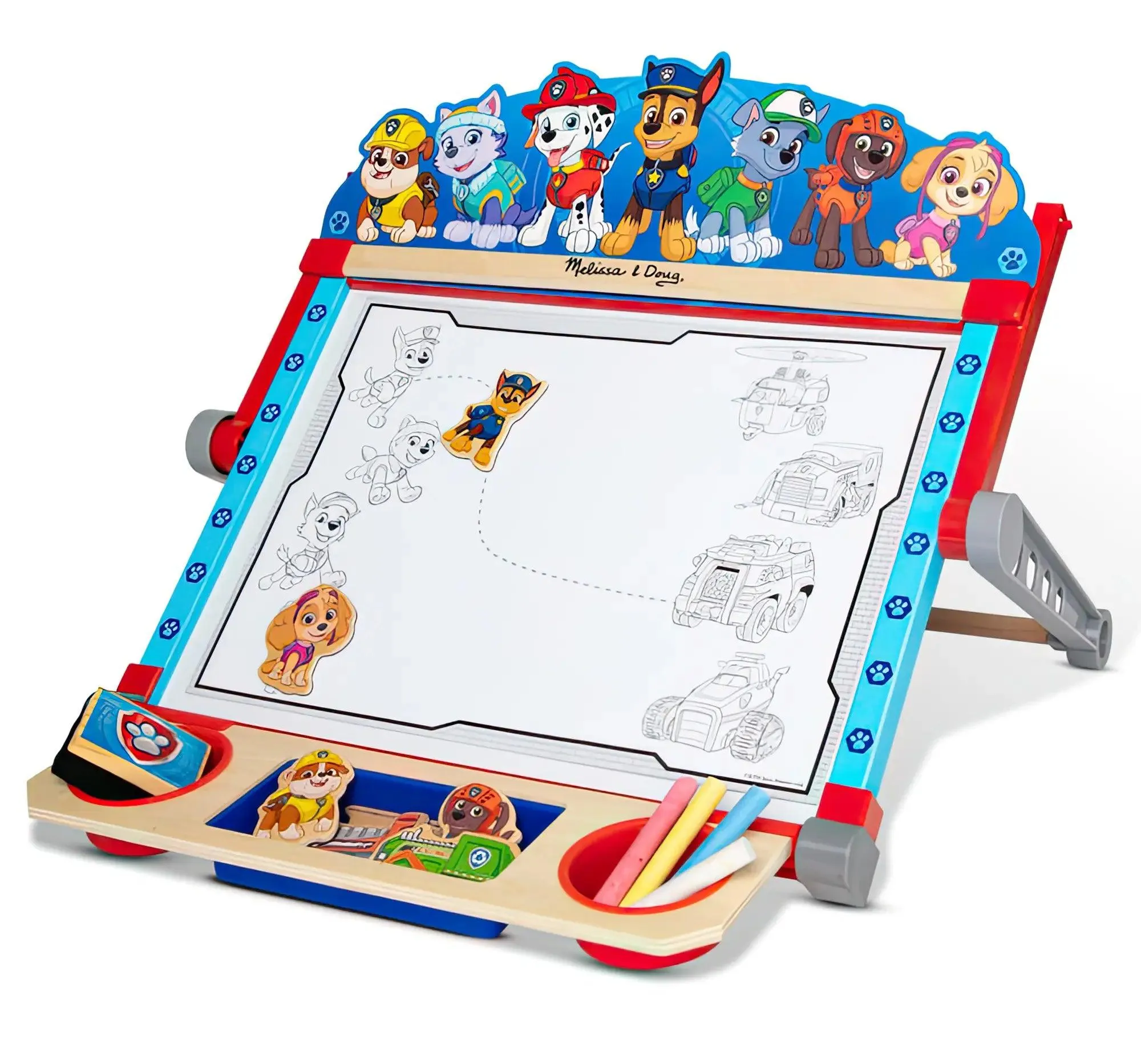 Melissa & Doug Paw Patrol Tabletop Art Center