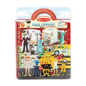 Melissa & Doug Puffy Sticker Activity Book - Cool Careers