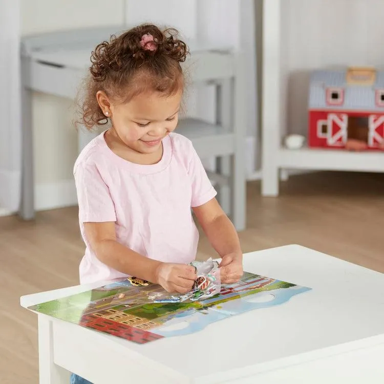 Melissa & Doug Puffy Sticker Play Set - Vehicles