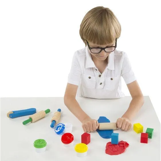 Melissa & Doug Shape Model & Mould Modelling Dough Kit