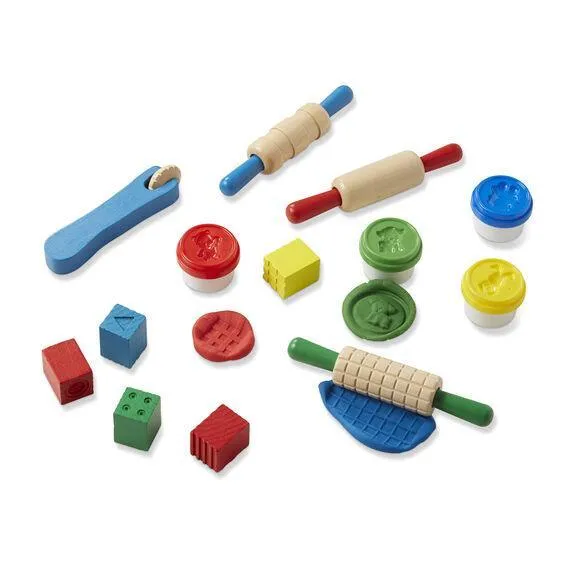 Melissa & Doug Shape Model & Mould Modelling Dough Kit