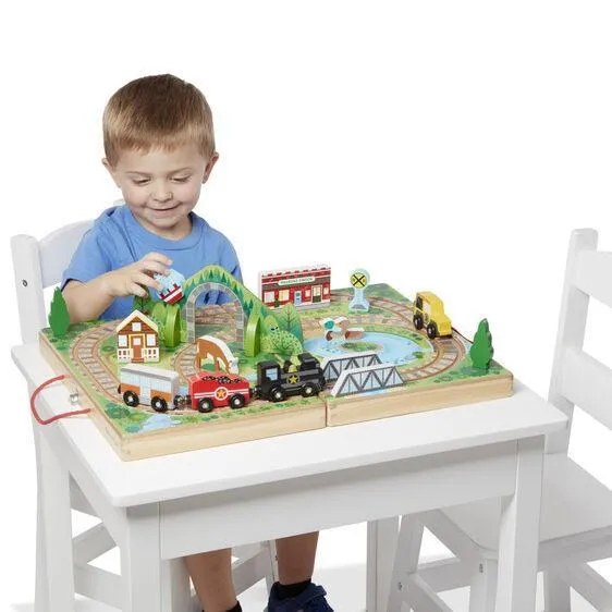 Melissa & Doug Take-Along Railroad