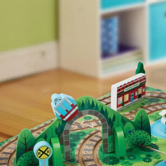 Melissa & Doug Take-Along Railroad