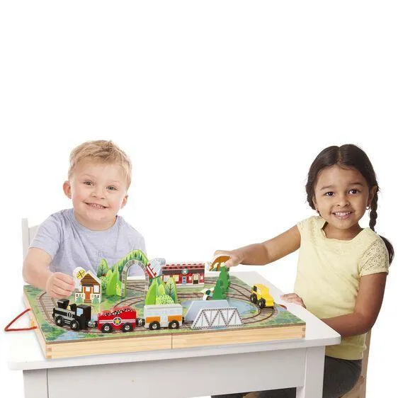 Melissa & Doug Take-Along Railroad