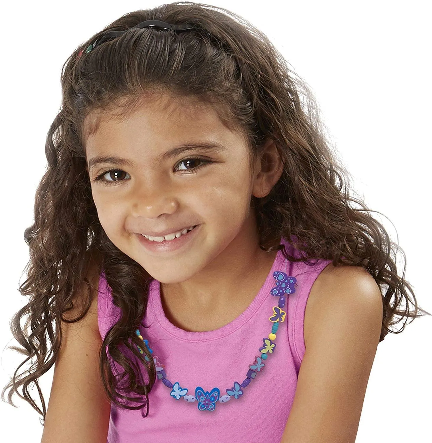 Melissa & Doug Wooden Butterfly Beads