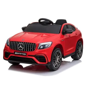 Mercedes-AMG GLC 63 S COUPE Battery Ride-on Car with Remote Control - Red