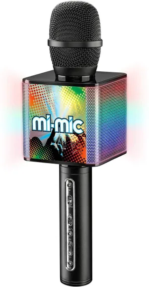 Mi-Mic Kids Karaoke Microphone with Phone Holder and Voice Changer