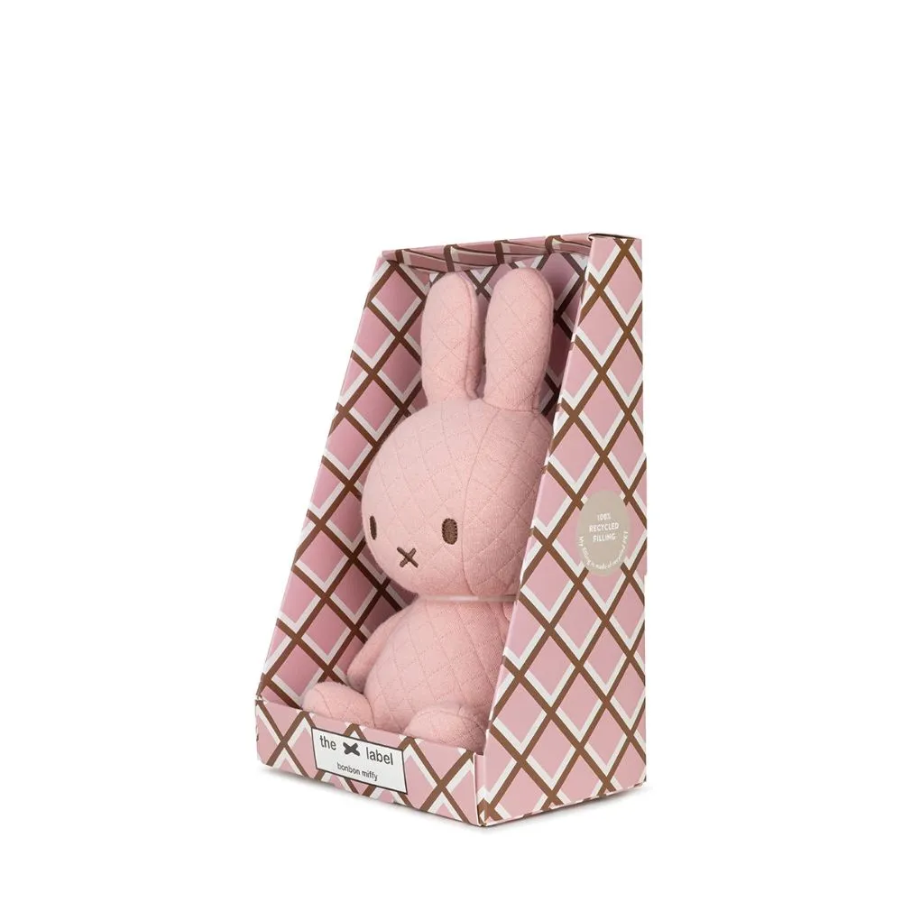 Miffy Bonbon Miffy Sitting Pink in Giftbox - 23 cm - 9"