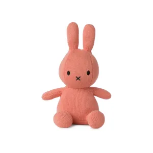 Miffy Sitting Organic Cotton Peachy Pink - 23cm