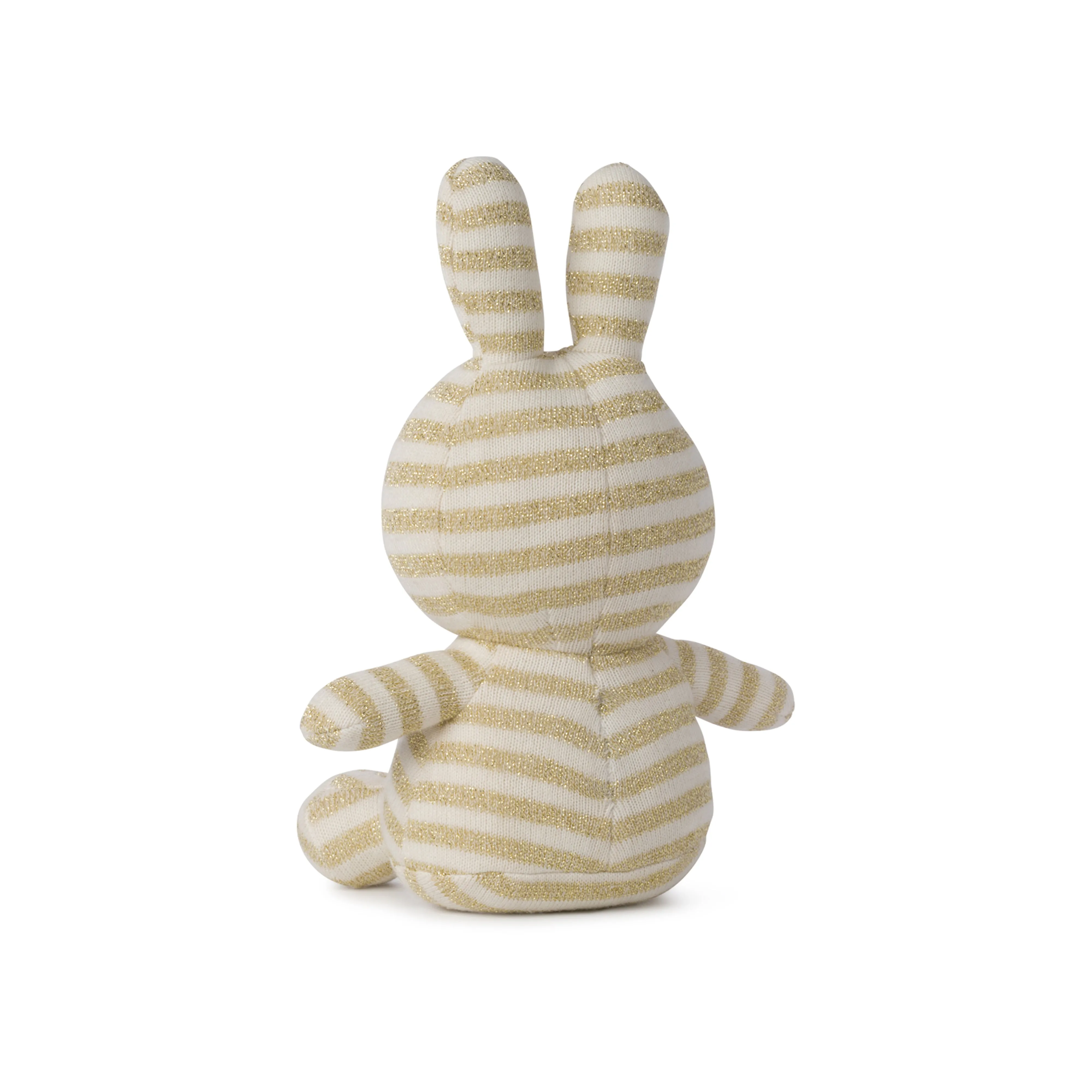 Miffy Sitting Organic Cotton Stripe Cream - 23cm