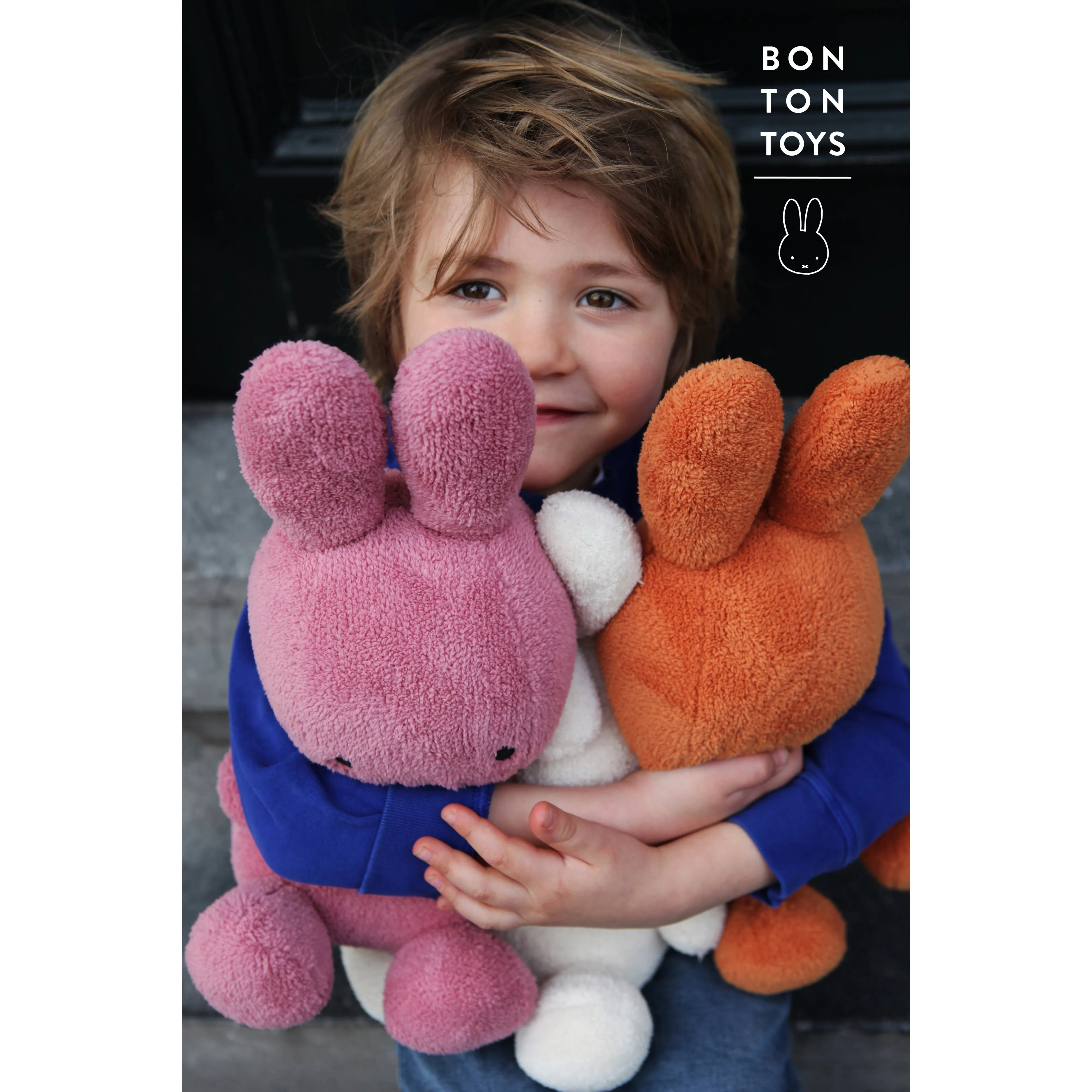 Miffy Sitting Terry Retro Orange - 33cm