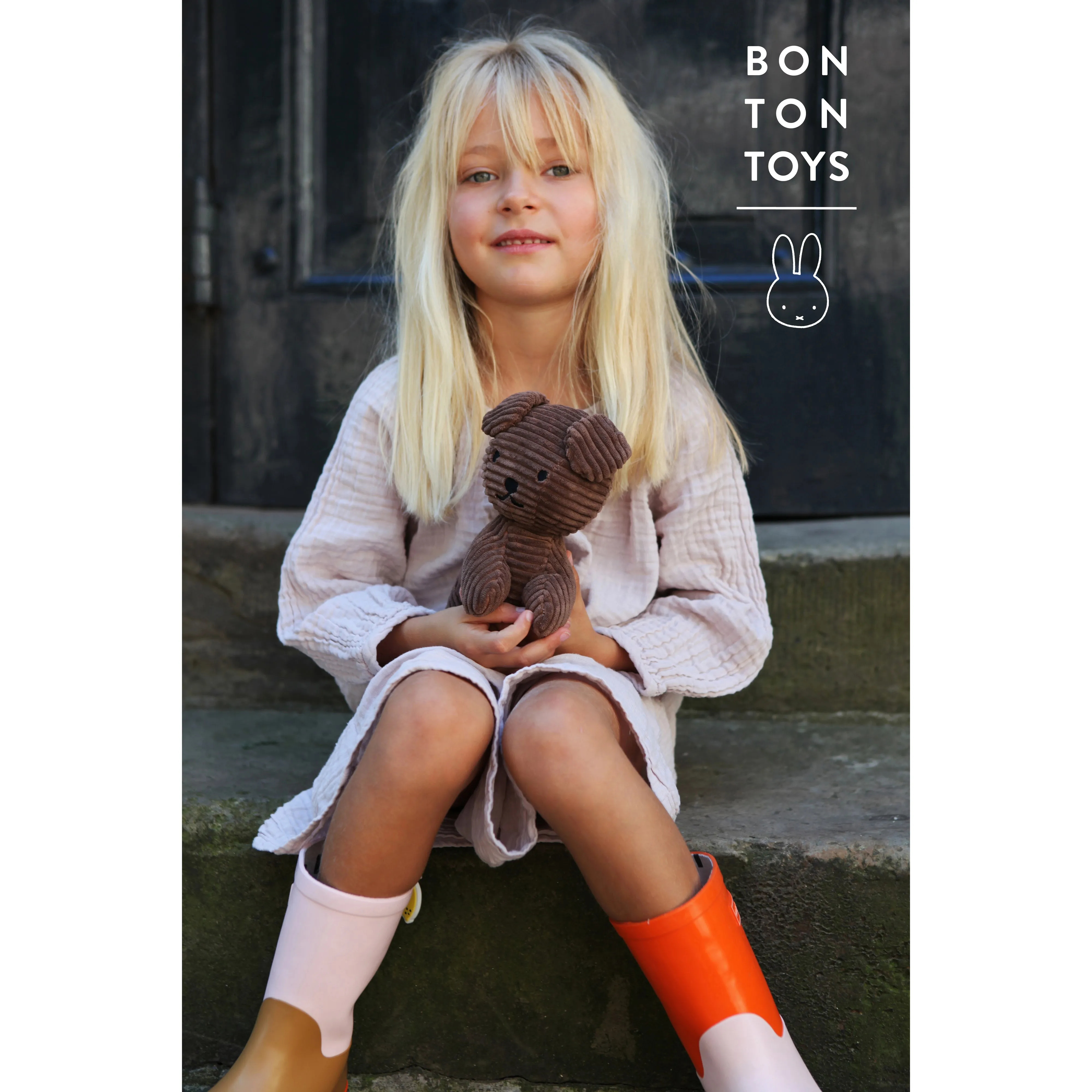 Miffy Snuffy Corduroy Brown - 30cm