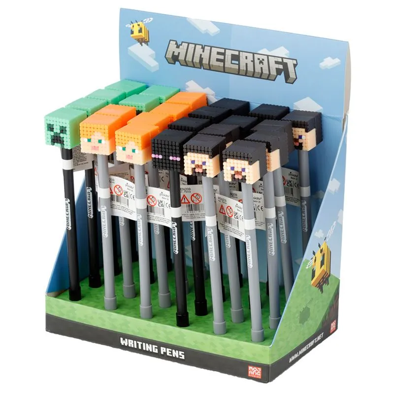 MINECRAFT Fine Tip Pen - Assortment