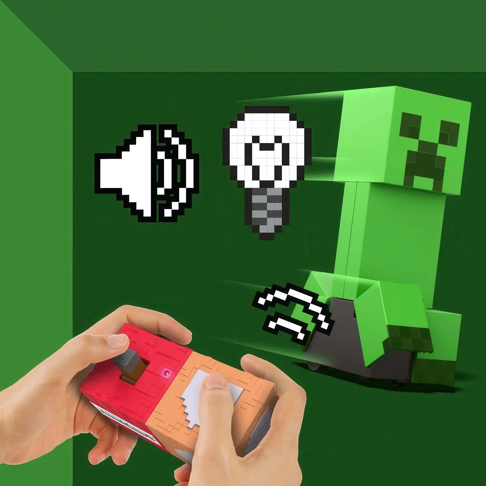 Minecraft RC Exploding Light and Sounds Creeper