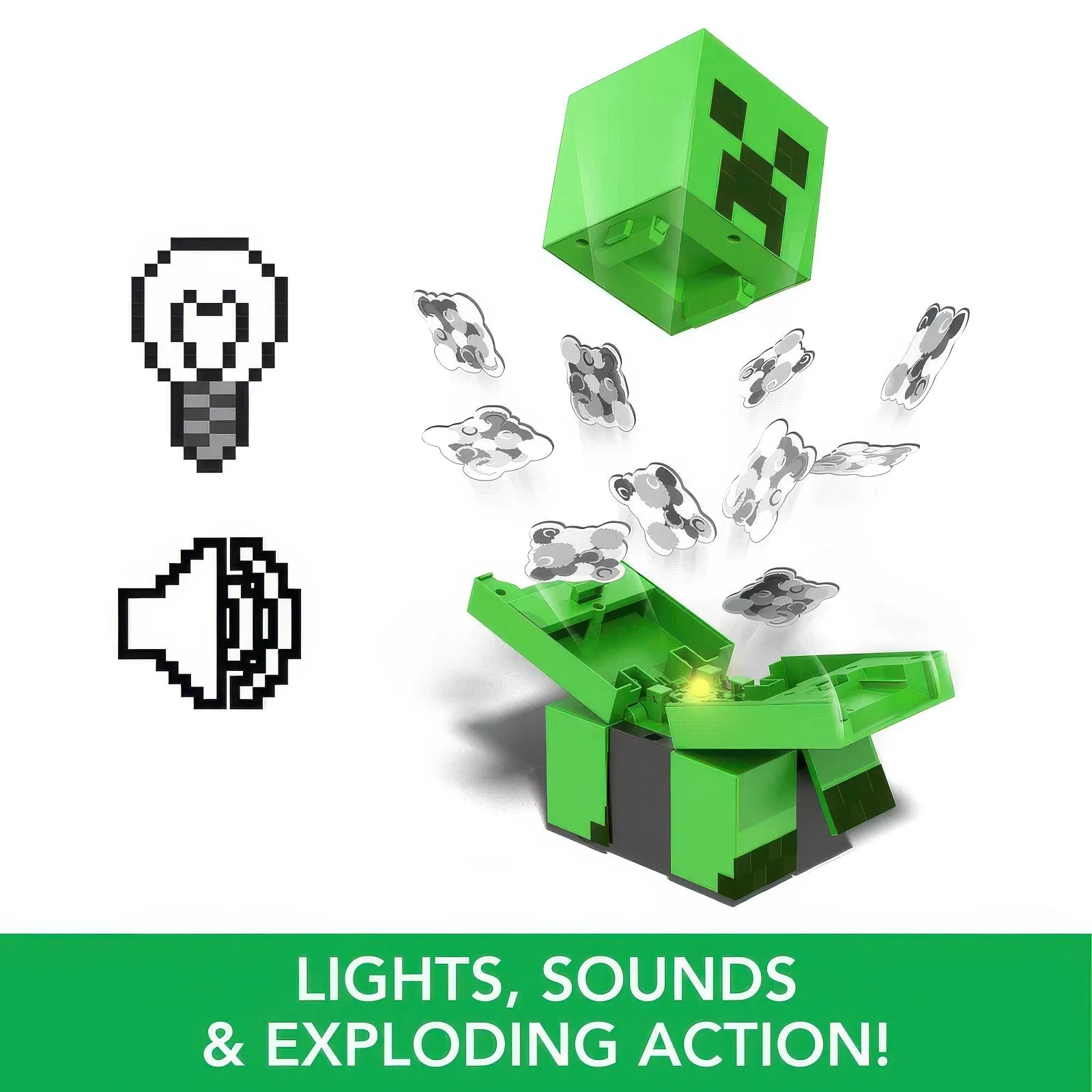 Minecraft RC Exploding Light and Sounds Creeper
