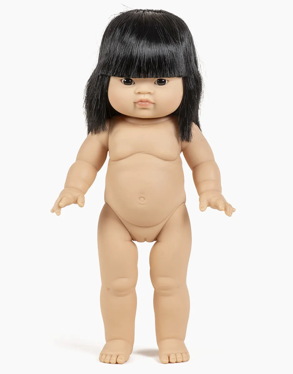 Minikane Standing Doll (14") - Jade With Clothing & Sunglasses Odin Parker