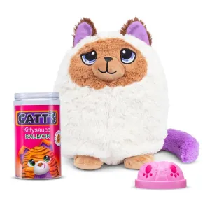 Misfittens Get Meowt! Basic Collectible Plush Cats Series 1 Bandit - Himalayan Cat