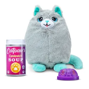 Misfittens Get Meowt! Basic Collectible Plush Cats Series 1 Knox - Grey Cat
