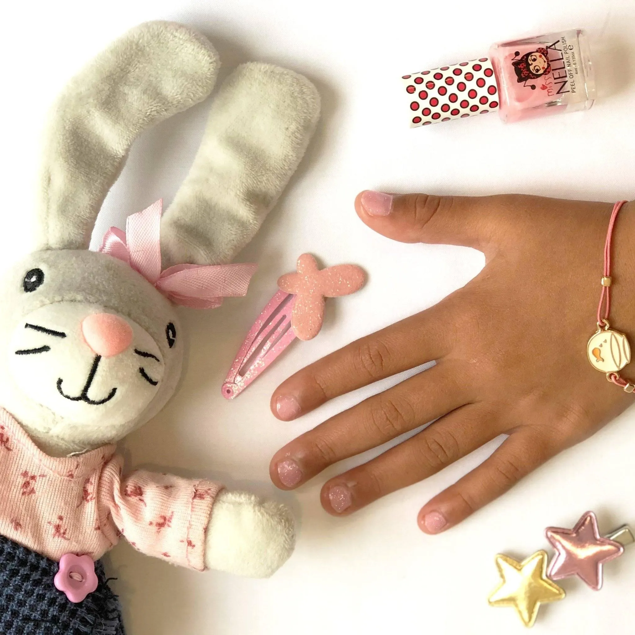 Miss Nella MN05 Cheeky Bunny 4ml Peel off Kids Nail Polish
