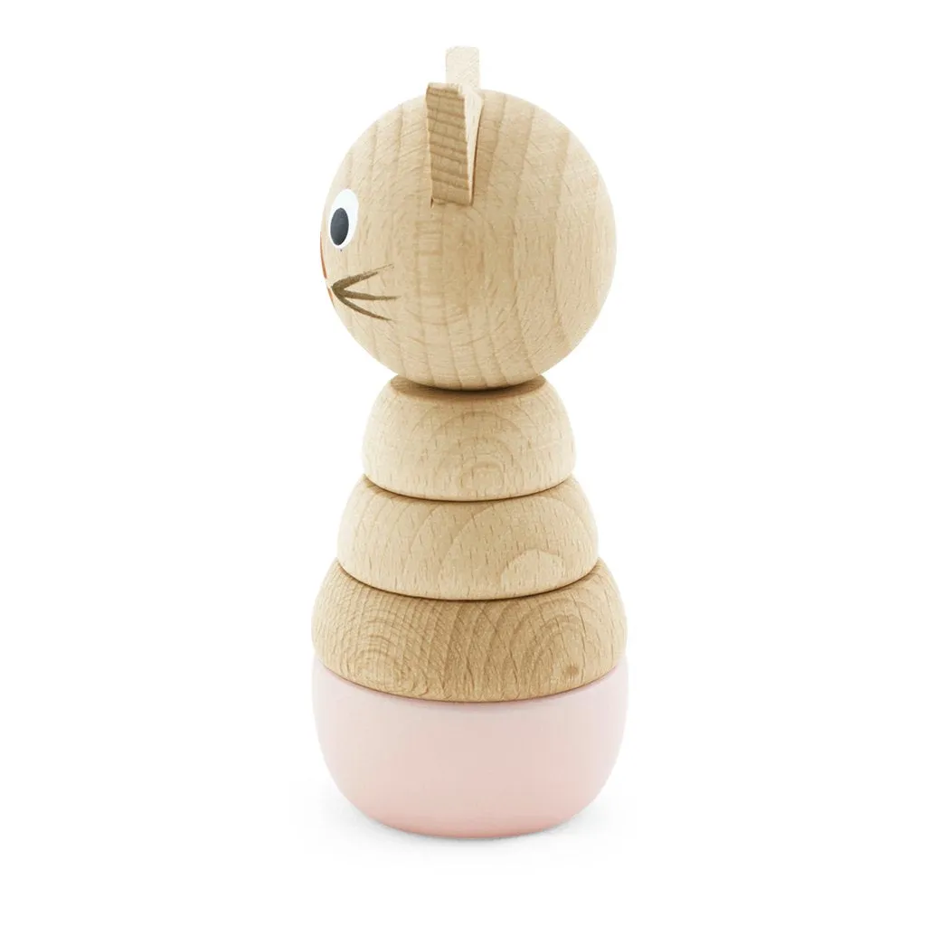 Miva Vacov | Wooden Cat Stacking Puzzle | Victoria LAST ONE!