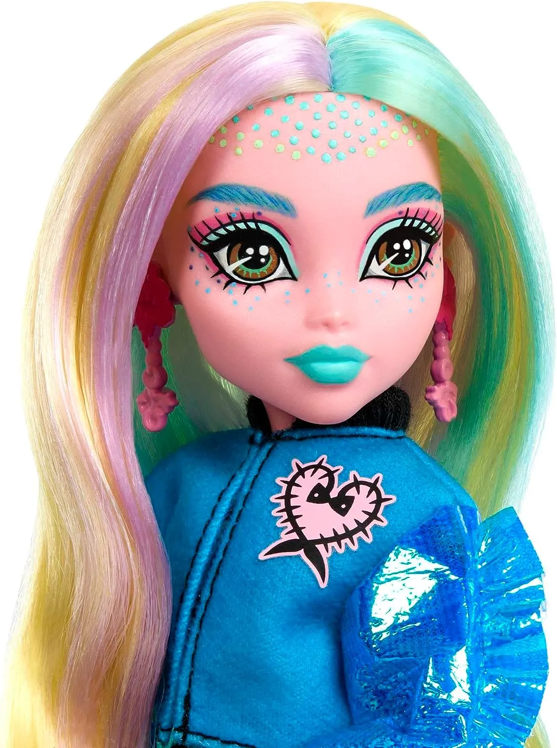 Monster High Doll and Fashion Set, Lagoona Blue with Dress-Up Locker and 19  Surprises