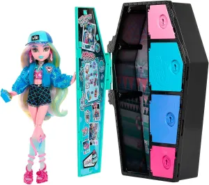 Monster High Doll and Fashion Set, Lagoona Blue with Dress-Up Locker and 19  Surprises