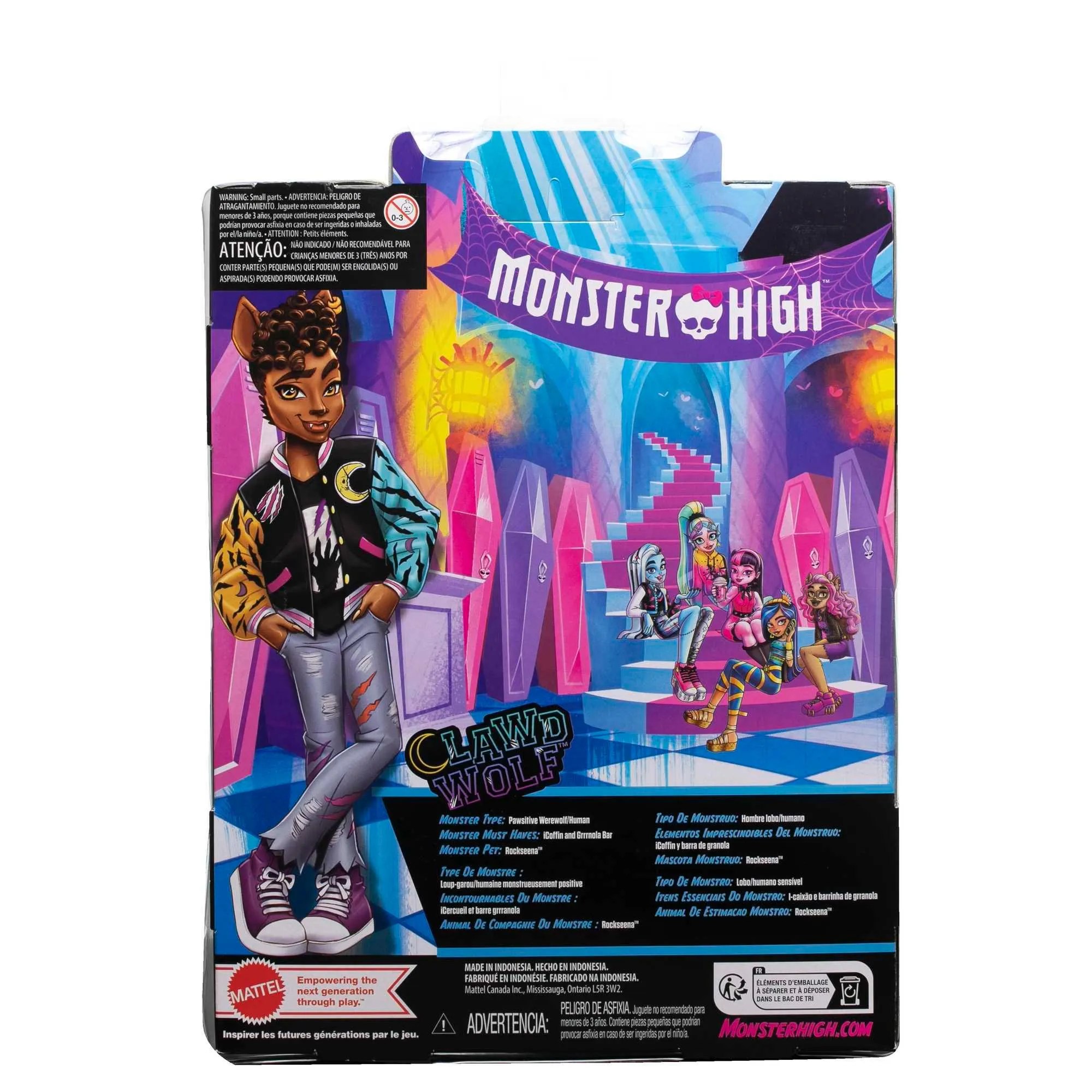 Monster High Doll - Clawd Wolf