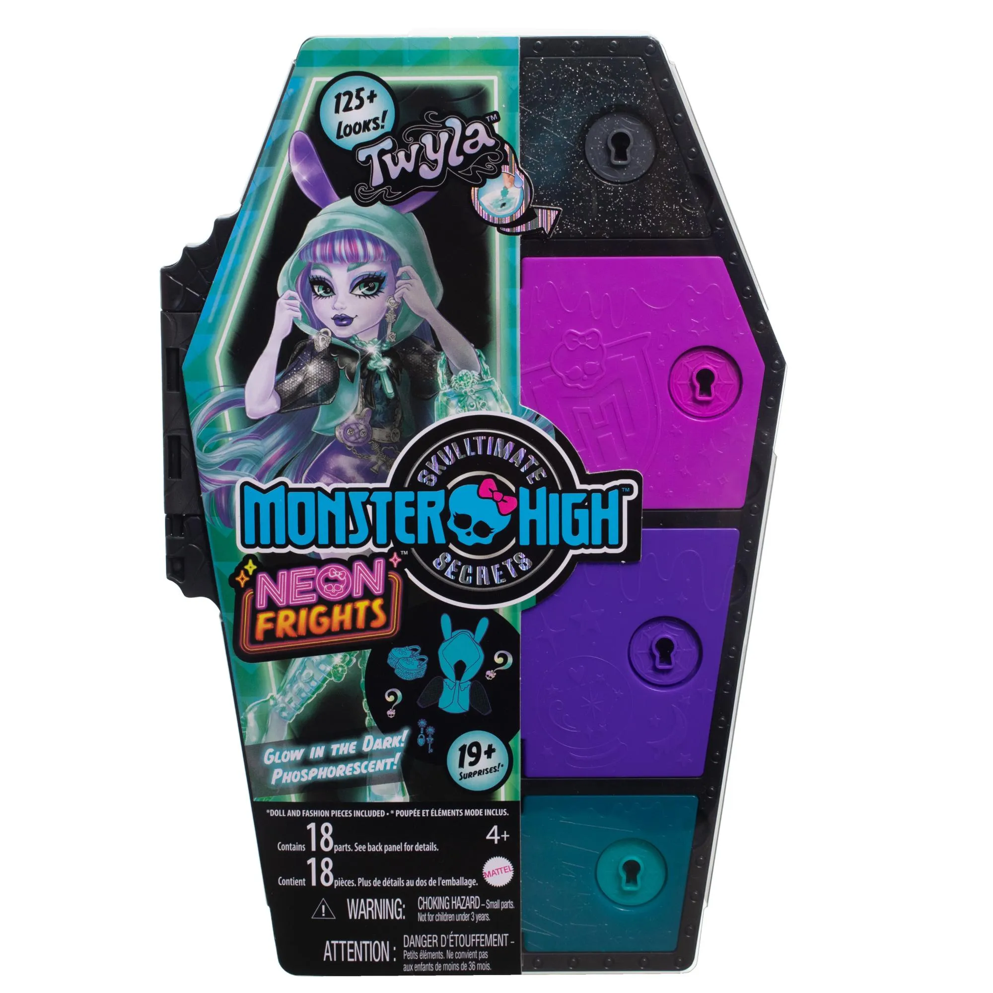 Monster High Skulltimate Secrets Neon Frights Doll - Twyla