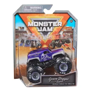 Monster Jam 1:64 Monster Truck Series 32 Grave Digger Purple