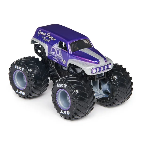Monster Jam 1:64 Monster Truck Series 32 Grave Digger Purple