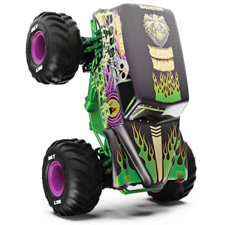 Monster Jam Remote Control Grave Digger Freestyle Force