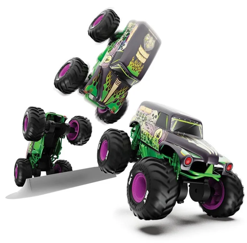 Monster Jam Remote Control Grave Digger Freestyle Force