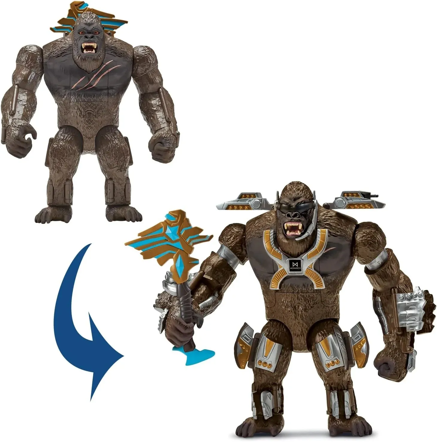 Monsterverse Deluxe Transforming Kong Titan Tech Figure