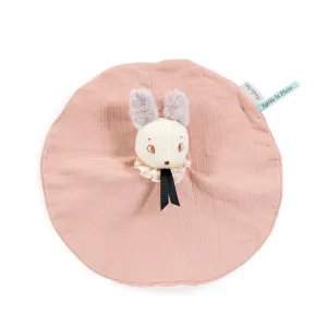 Moulin Roty Aprs La Pluie Brume The Mouse Pink Muslin Comforter