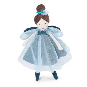 Moulin Roty Il tait Une Fois Once Upon A Time Little Blue Fairy Doll with French Fabrics
