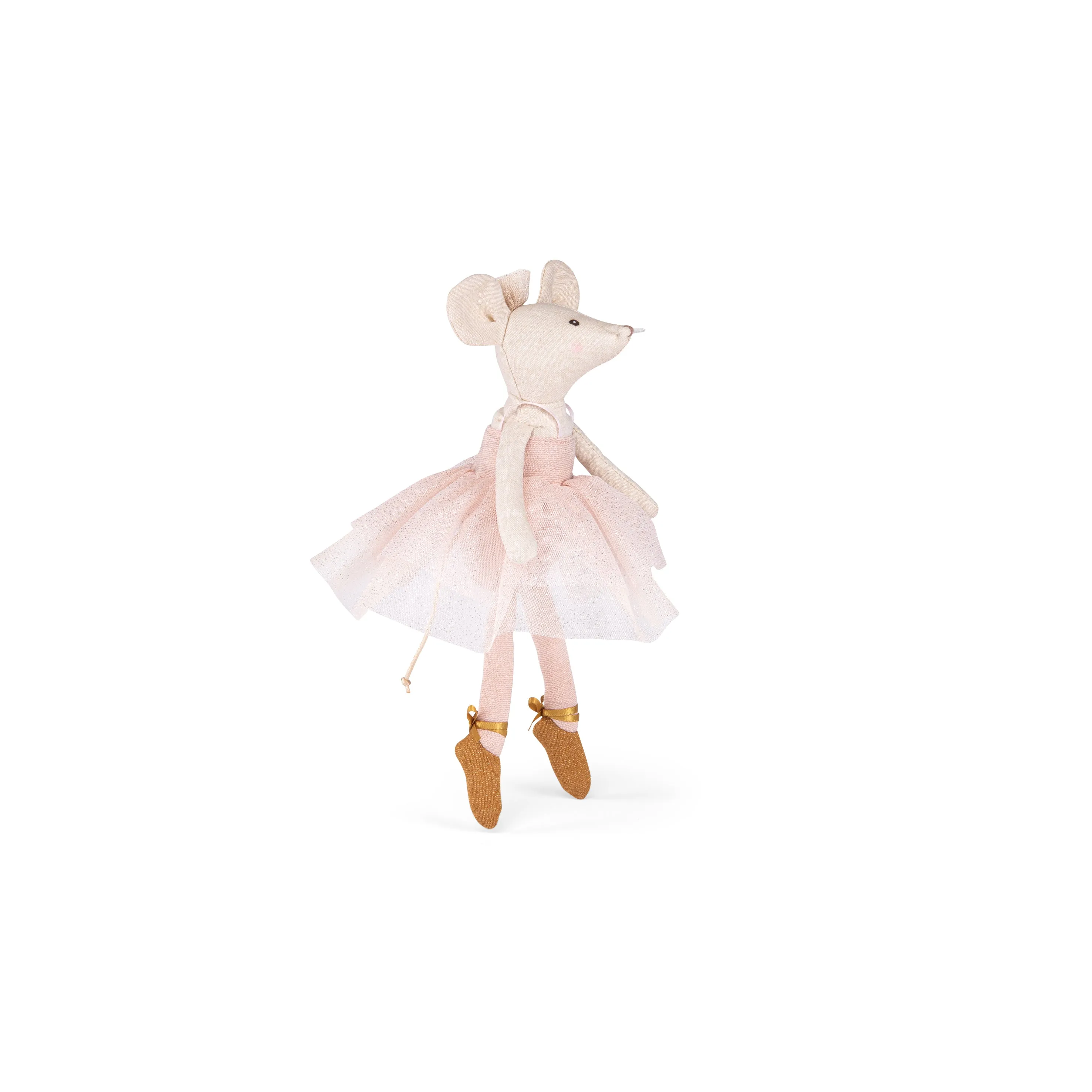 Moulin Roty La Petite Ecole De Danse Ballerina Mouse Carry Suitcase with Tutus