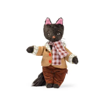 Moulin Roty Les Minouchkas Leon The Cat in Illustrated Gift Box