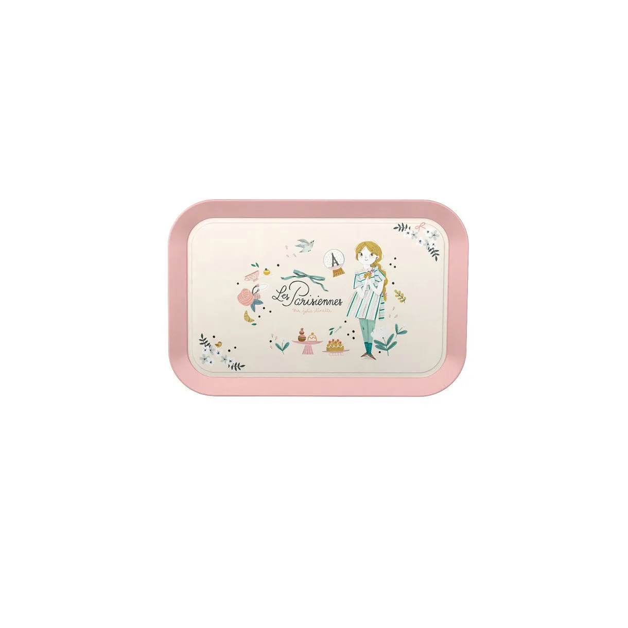 Moulin Roty Les Parisennes Tin Tea Suitcase