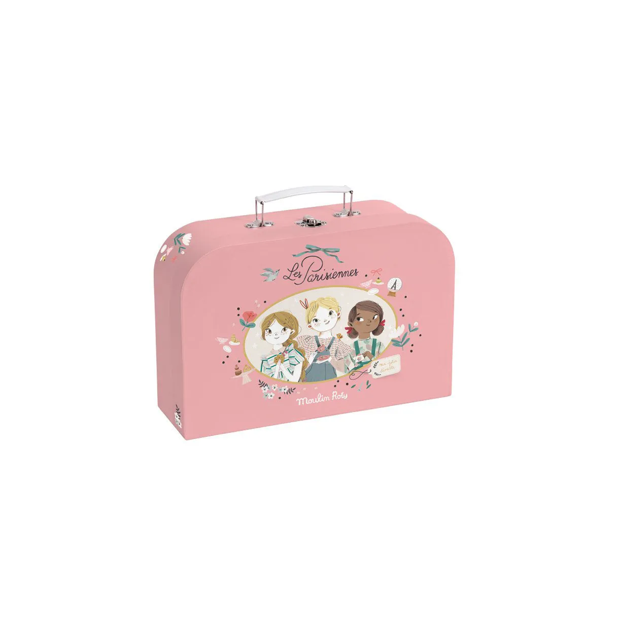 Moulin Roty Les Parisennes Tin Tea Suitcase