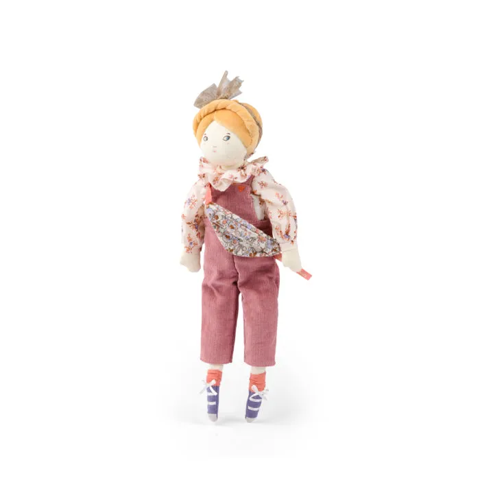 Moulin Roty Les Parisiennes Mademoiselle Eglantine Doll 2024 39cm In French Fashion Fabrics, In Gift Box