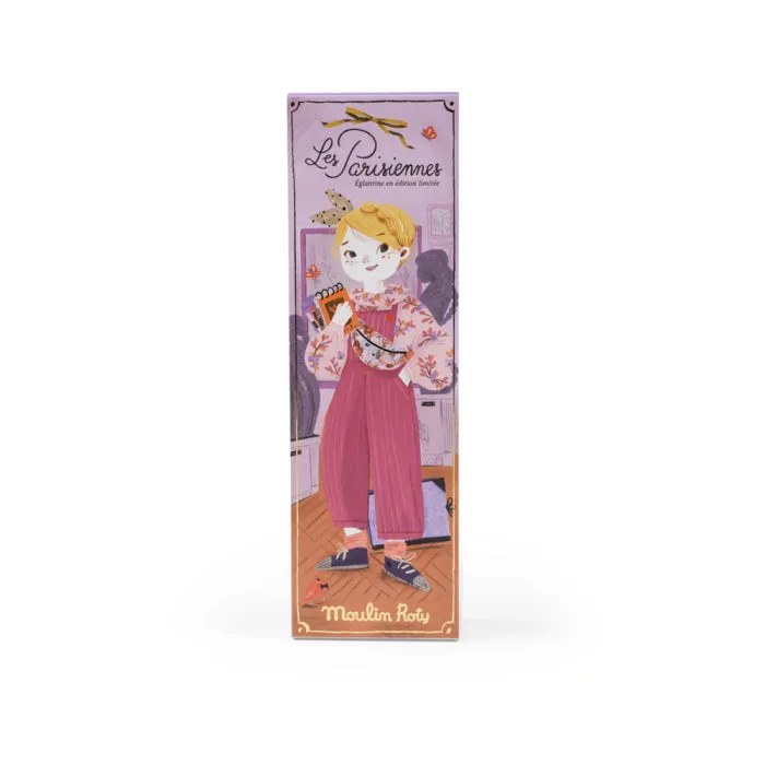 Moulin Roty Les Parisiennes Mademoiselle Eglantine Doll 2024 39cm In French Fashion Fabrics, In Gift Box