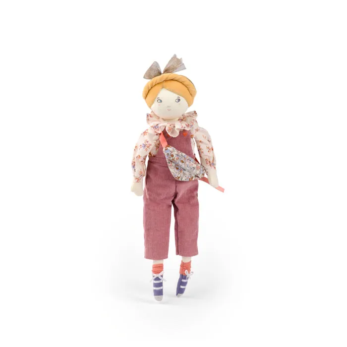 Moulin Roty Les Parisiennes Mademoiselle Eglantine Doll 2024 39cm In French Fashion Fabrics, In Gift Box