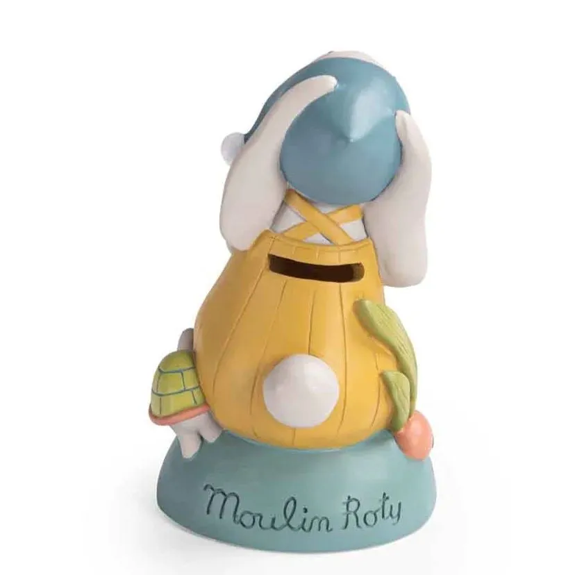 Moulin Roty: Rabbit Money Box - Trois Petits