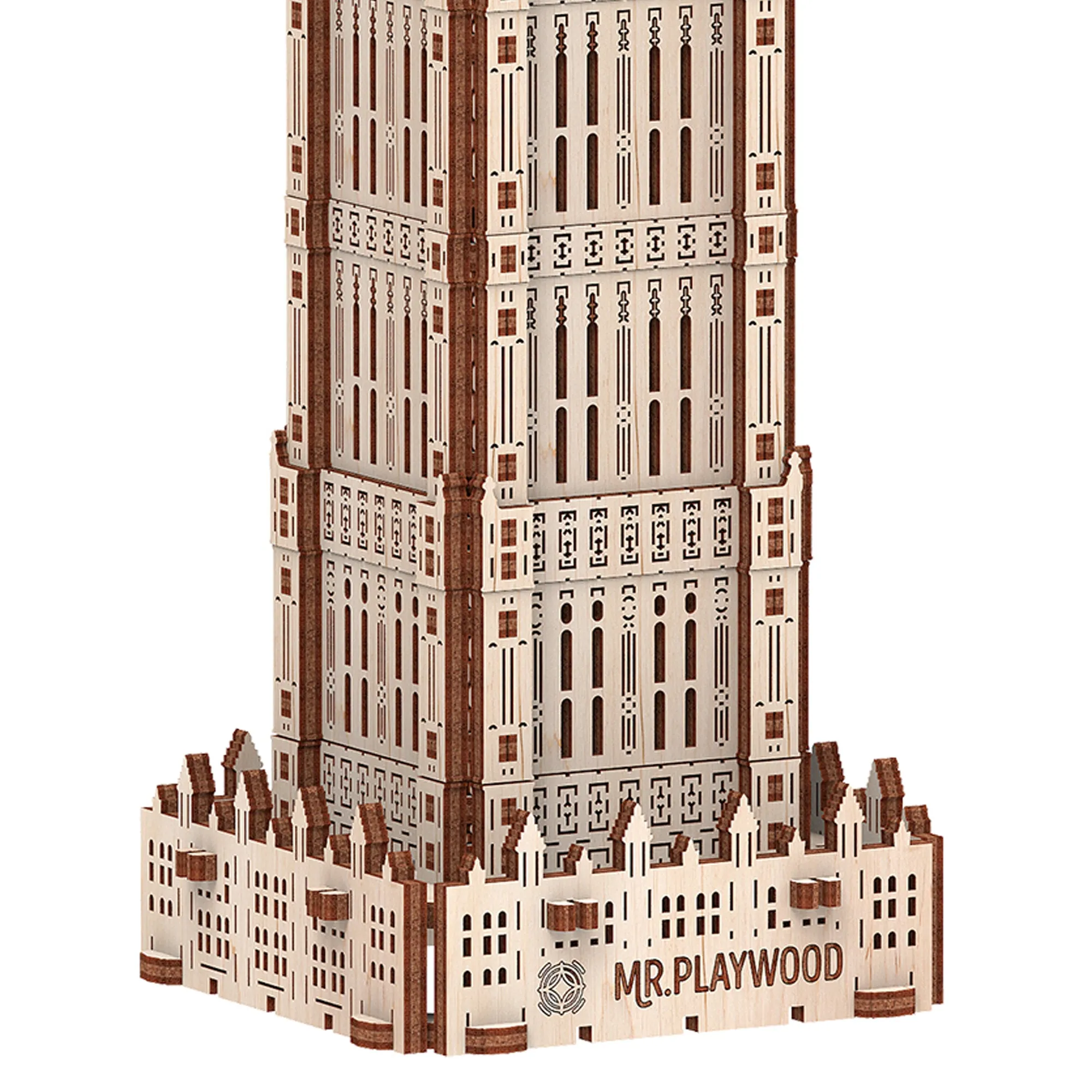 Mr.PLAYWOOD Big Ben 3D Wooden STEM Puzzle