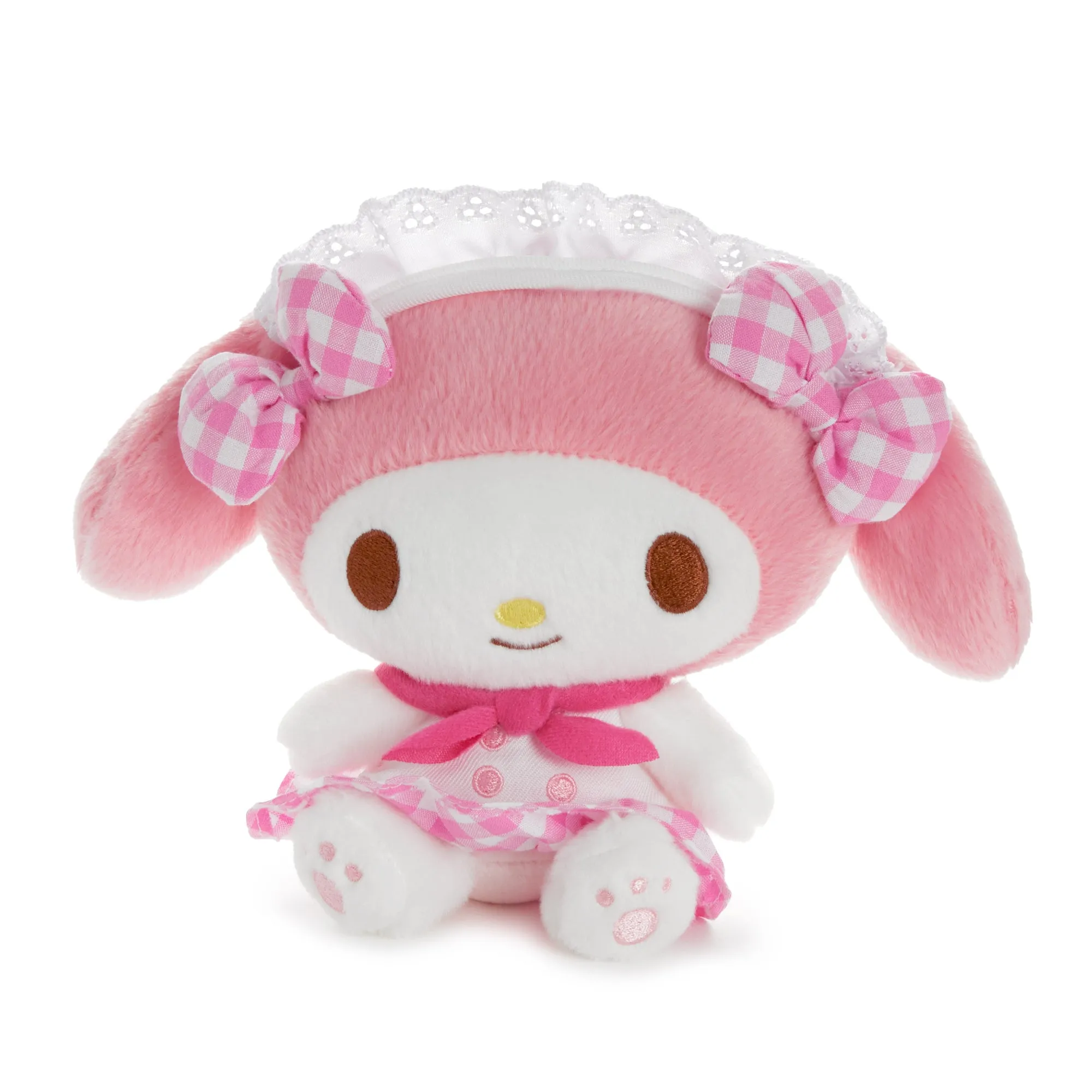 My Melody 7" Plush (Gingham Cafe Series) SANRIO